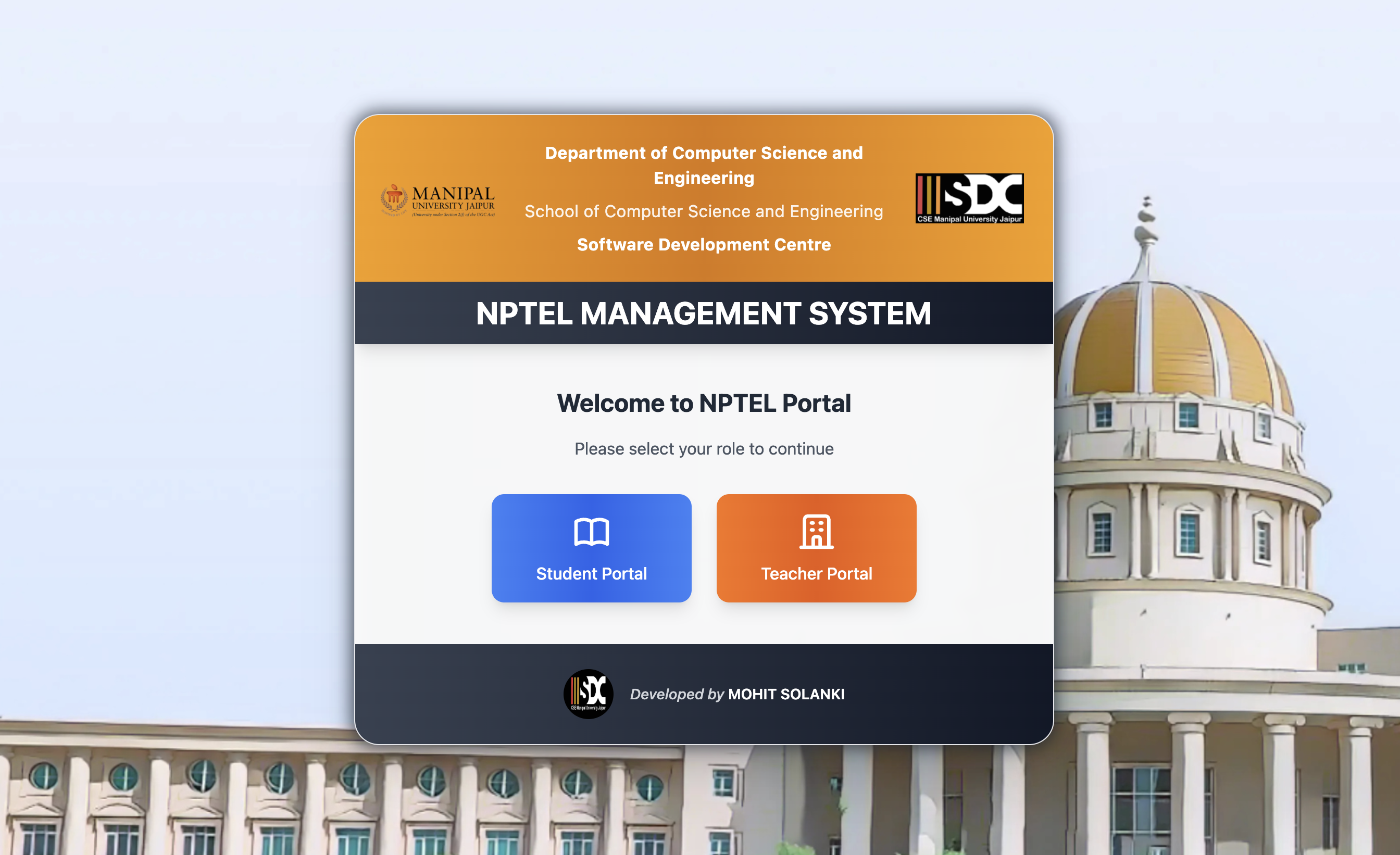 NPTEL Certificate Manager